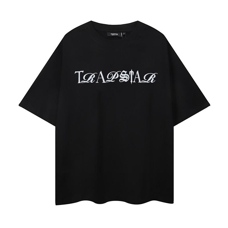 Summer loose cotton short-sleeved T-shirt men's printing trend couple top