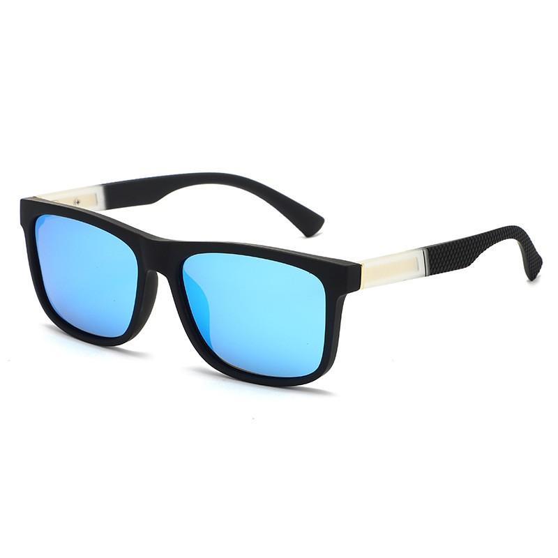 Retro And Stylish Square-framed Sunglasses With Uv Protection And Advanced Polarized Technology GJ3005