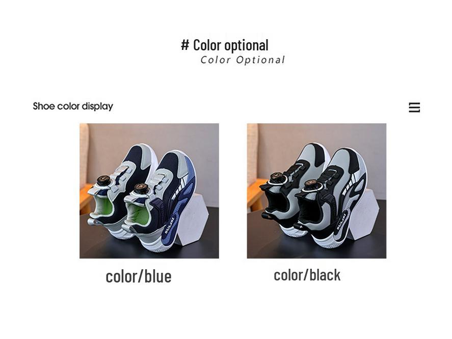 New Autumn/Winter 2025 Boys' Non-Slip Lightweight Sports and Basketball Shoes with Soft Sole