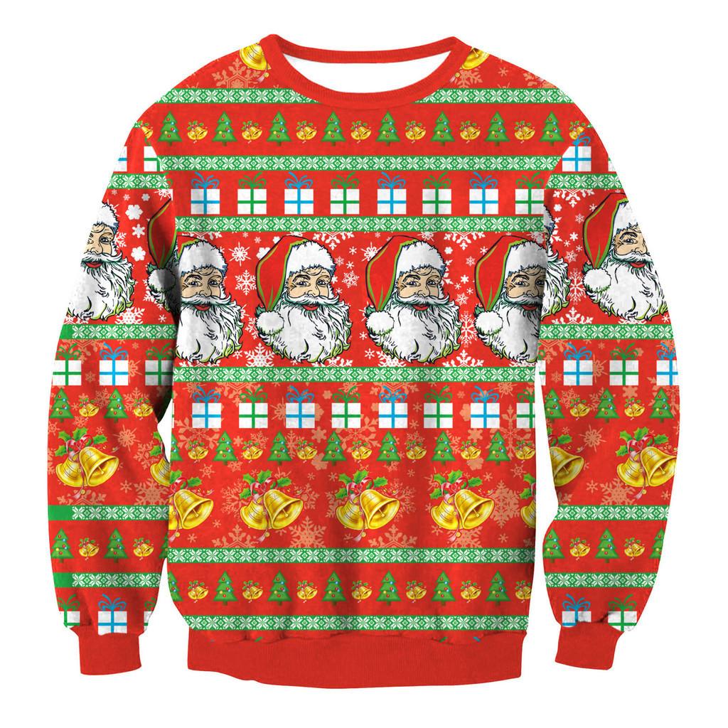 Classic Mens Christmas 3d Printed Hoodie With Polyester Fabric For Holiday Celebrations
