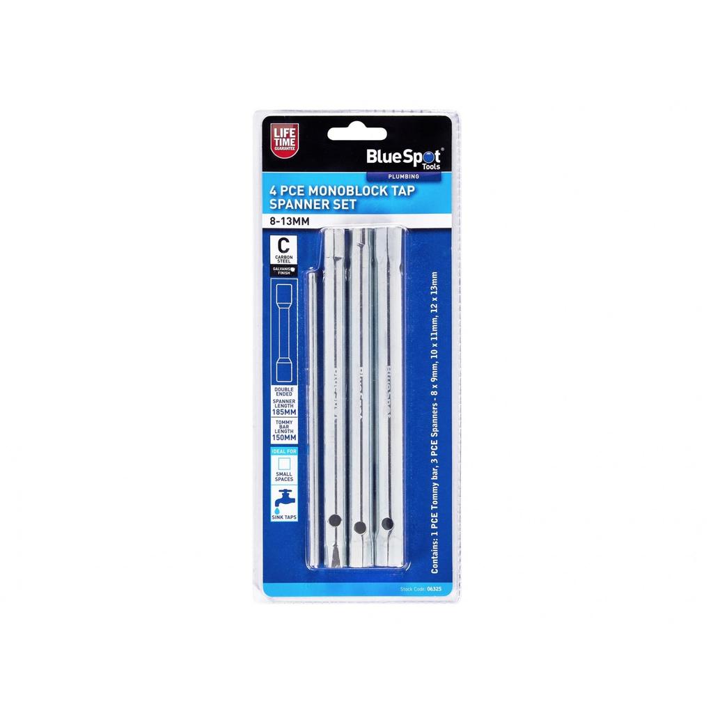 Bluespot Tools Monoblock Tap Spanner Set, 3 Piece