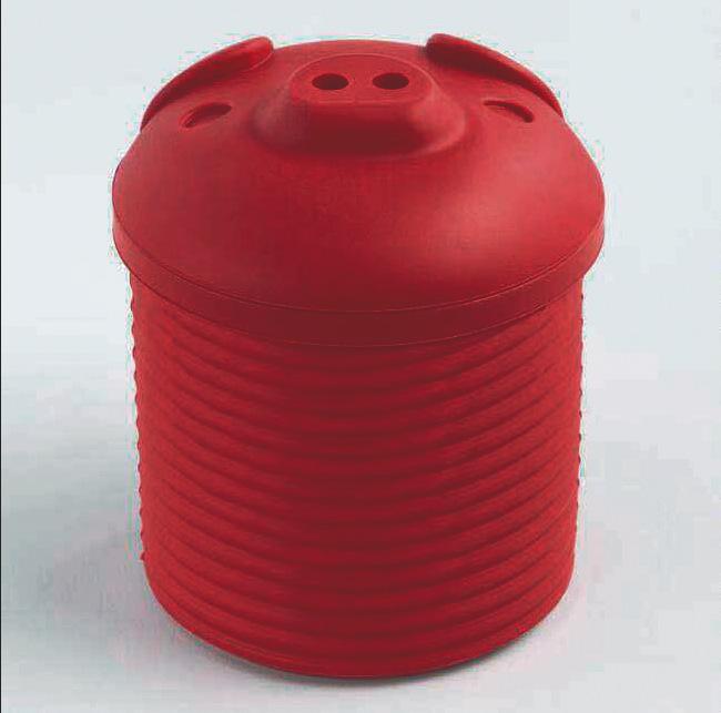 

Bin Grease Strainer&Collector | Red | Pink Family Friendly Kitchen Tools | Fun & Functional Silicone Grease Container красный