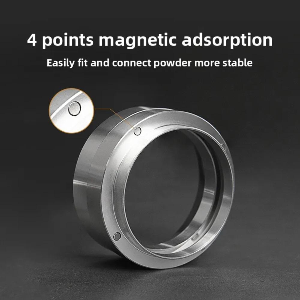 Coffee Catcher Ring 51/53/58mm Coffee Handle Cloth Powder Dosing Ring Anti-fly Powder Grinder Catcher Dosing Funnel