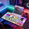 Kişiye Özel İsimli Dandy'nin Dünya Desenli Mouse Pad, Dizüstü Bilgisayar Masa Matı, Ev İçin Dekoratif Masa Matı Klavye Altlığı Hediye