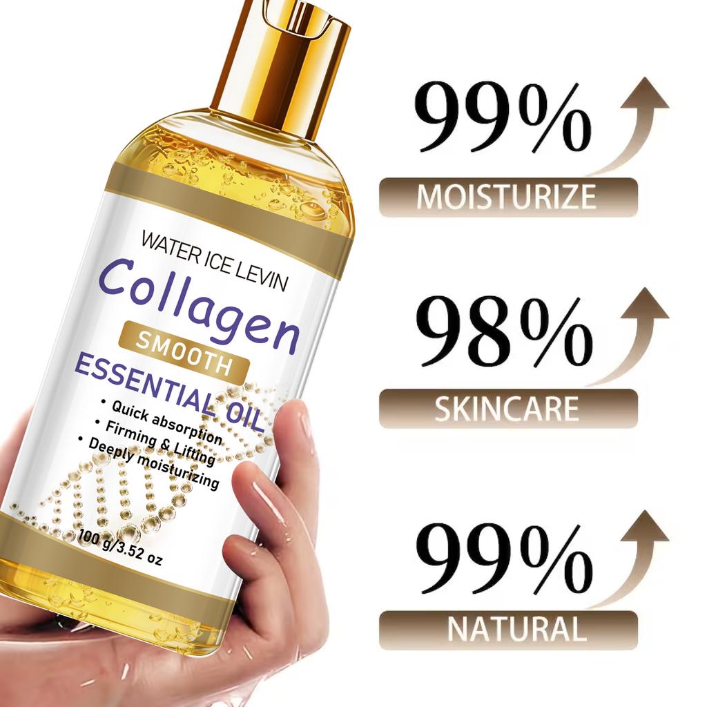 Moisturizing Collagen Body Oil, Firming & Lifting for Smooth, Healthy Skin