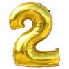 1pcs 35cm Cute Silver Numbers Letters Foil Balloons Birthday Decoration Ballon