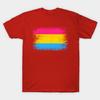 T-shirt alla Moda Unisex Stampa Bandiera Pansexuelle Taglie Forti XS-6XL T-Shirt 100% Cotone Top Scollo Tondo Manica Corta T-shirt