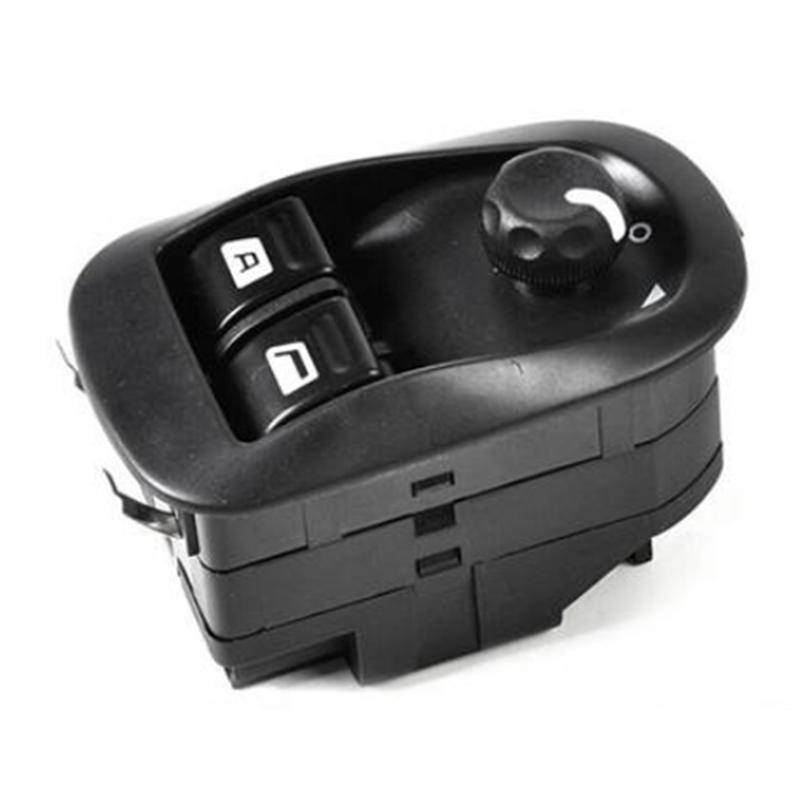 M63K-Car Window Control Switch Rearview Mirror Switch Side Mirror Adjustment Switch 6554.WA 6554WA For 206 306