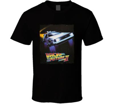 Back To The Future 2 80s Sci Fi Movie Fan T Shirt