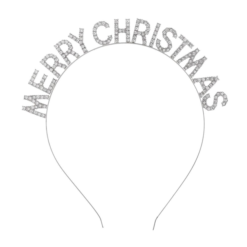 Styling Women Ladies Girls MERRY CHRISTMAS Headband Xmas Headpiece Party Tiara Hair Hoop