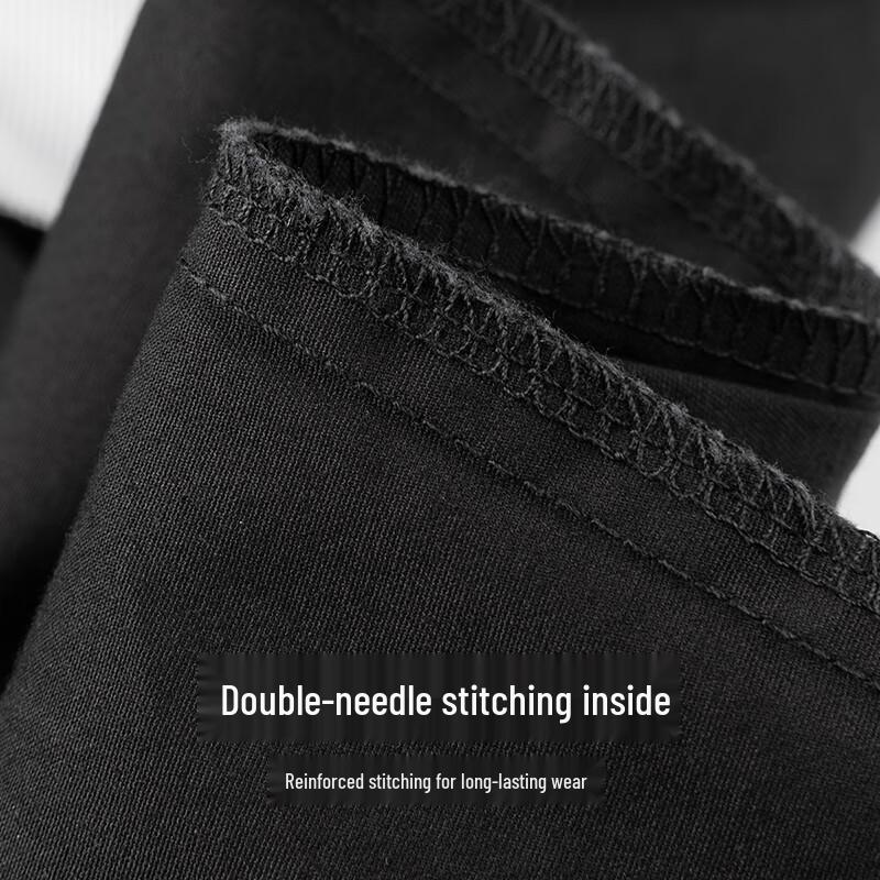 Men's Relaxed Fit Tapered Cropped Casual Pants