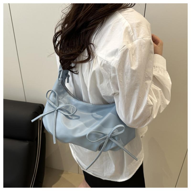 1Pcs Lazy Style Large Capacity Hobo Casual Bags Fashion Trend Women Single Shoulder Bag For Students Girls