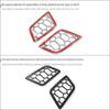 Carbon Fiber Dashboard Air Vent for 25 Mitsubishi Models, Including Xforce, Outlander, Sport