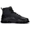 Li Ning CF Tracing Lingjun Cow Leather Slip Resistant Abrasion Resistant High top Skateboard Shoes Unisex Black AGCR488-2