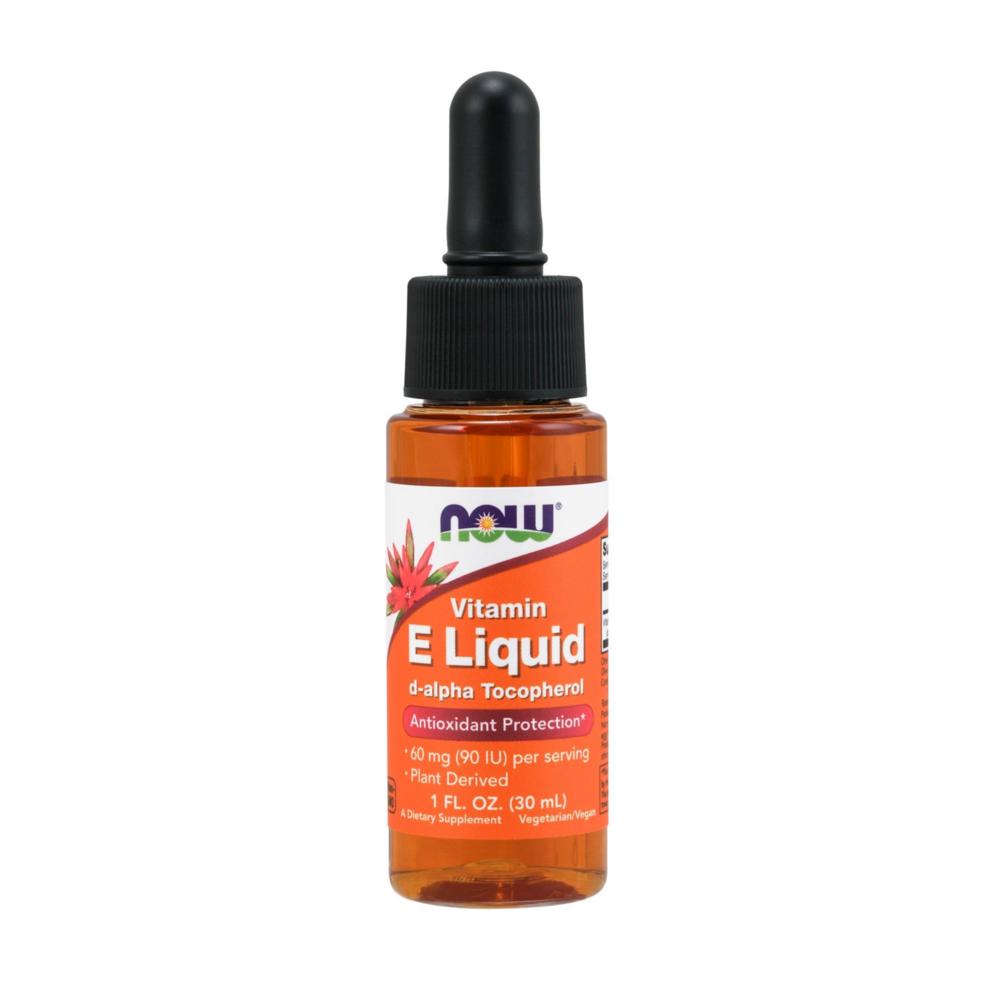 Now Foods Natural E Liquid 1 pcs 30ml