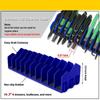 ABS Pliers Cutters Rack 10-Slot Spanner Storage Holder Multifunctional Wrench Storage Rack  Fit 3”