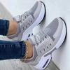 Sneakers 2025 New Fashion Wedge Platform Plus Size Casual Sports Shoes Women Lace-up Mesh Breathable Women's Vulcanized Shoes
