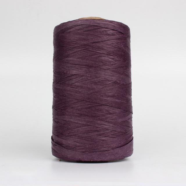 280-300 Meters Raffia Yarn For Hand Knitting Summer Raffia Straw Hats Bags Crochet Yarn Handmade Craft Knit Yarn Thread 24 Color