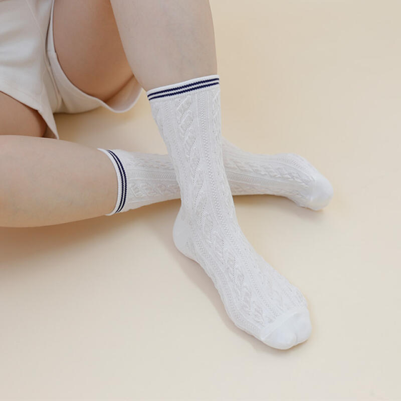 Basic Twisted Knot Women s Socks 3-Pack black