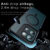 Hülle für Motorola Moto G100 G100S G57 G67 Power Magnetisches Kabelloses Laden TPU-Rahmen Hartplastik Durchscheinend Matt Handyhülle