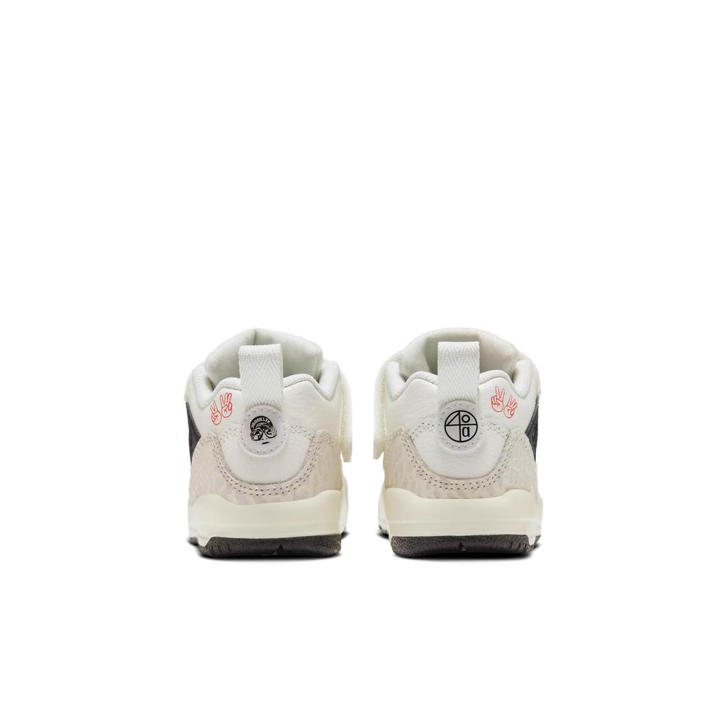 Air Jordan Spizike Low TD Spizike Was Here Baby Sneakers Cream Sail Black HQ1672-183