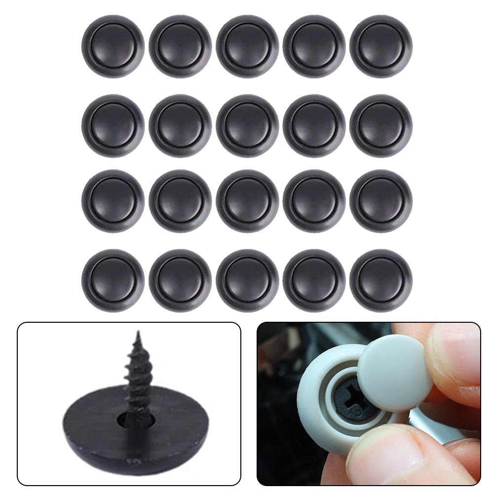 Car Roof Liner Rivets Black Headliner Pins Plastic