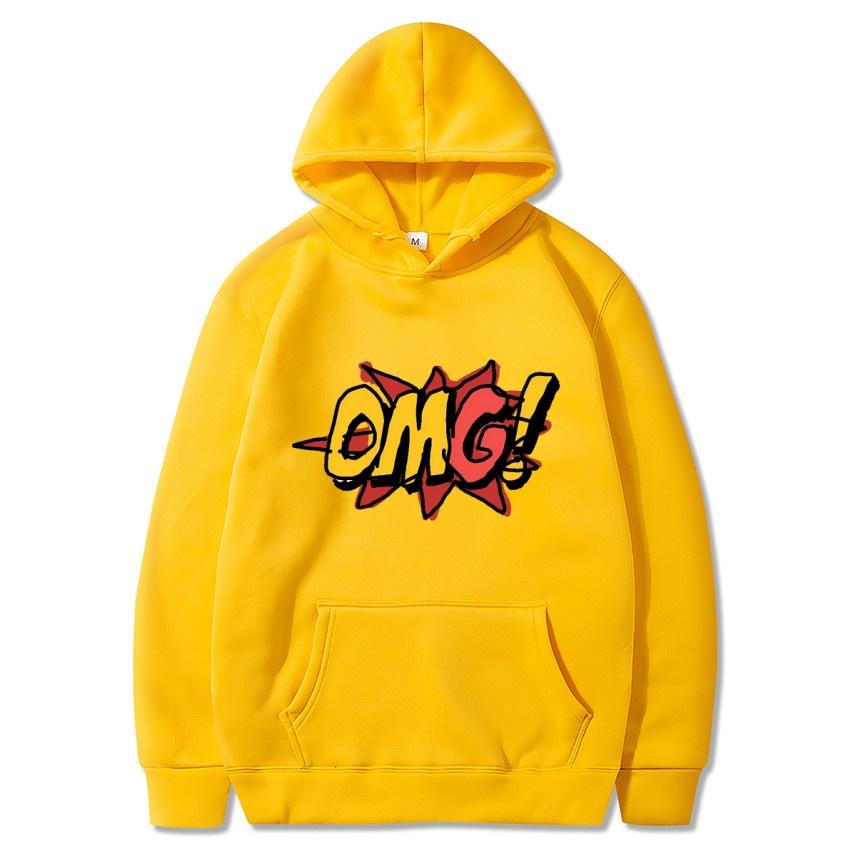 My God 2025 Autumn/Winter Printed Hoodie, Daily Casual Pullover, Classic Top, Harajuku Street Wear, Fashionable Warm Hoodie