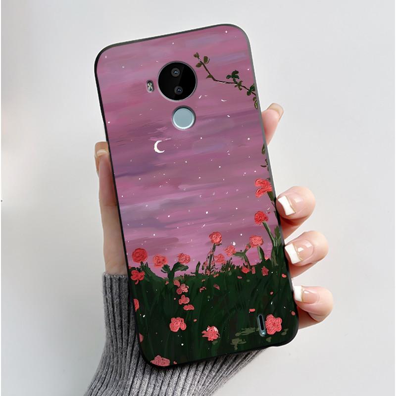 Cute Case For Nokia C30 Capa Coque Printing Shell Protective Cover Soft Silicone Cartoon Phone Casing Fundas