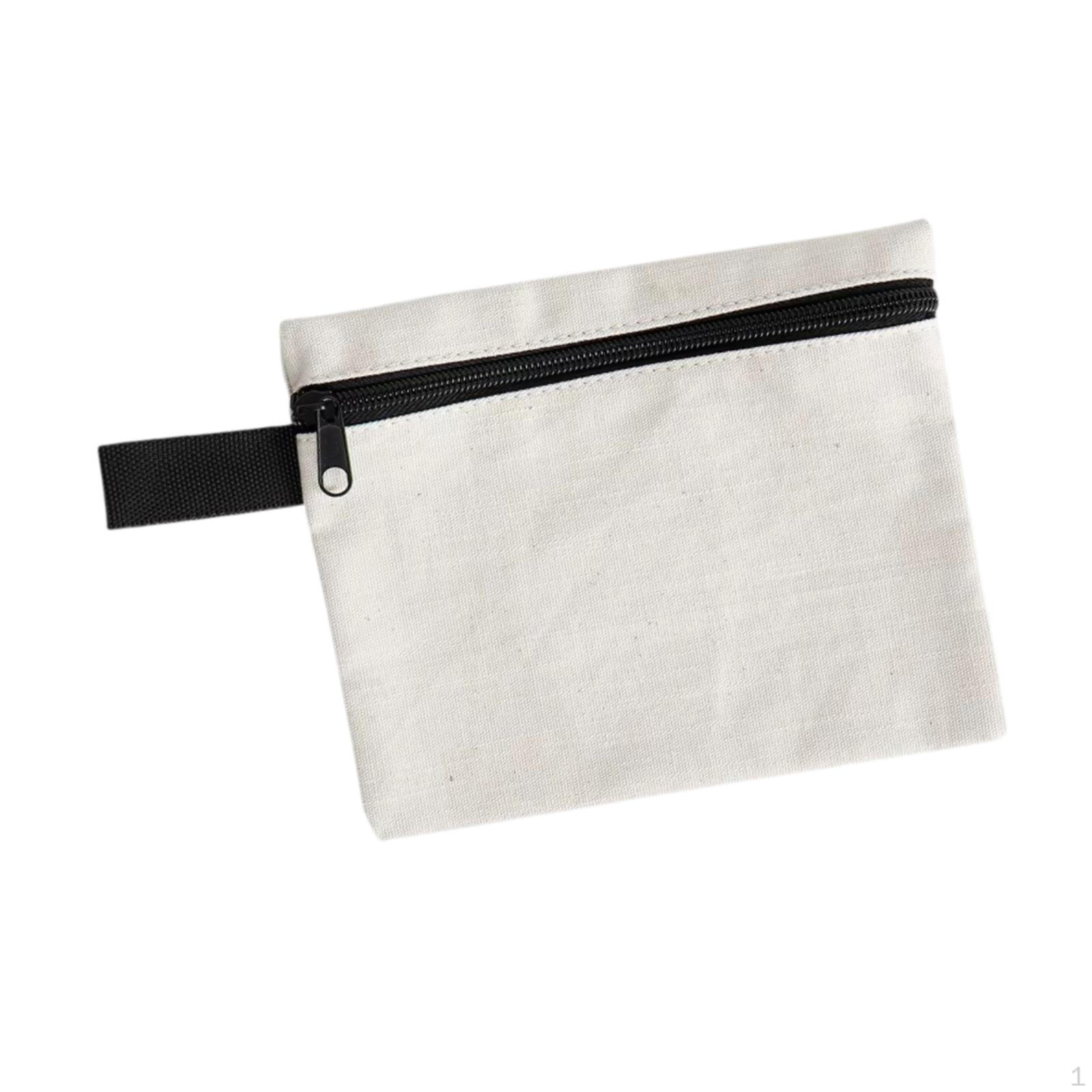 

Портативная сумка для переноски инструментов для электротехнического оборудования и кемпингового оборудования White 18x15cm Canvas