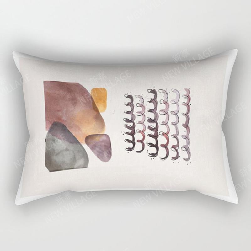Nordic fall home decor 30*50 throw pillow cover sofa modern abstract geometric boho living room Cushion cover 50x70 30x50 40x60