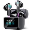 Bluetooth Wireless Earphones New Model Multifunctional Touchscreen with 5 EQ AI Smart Bluetooth Earphone Finder Noise Cancellation Up to 48 Hours