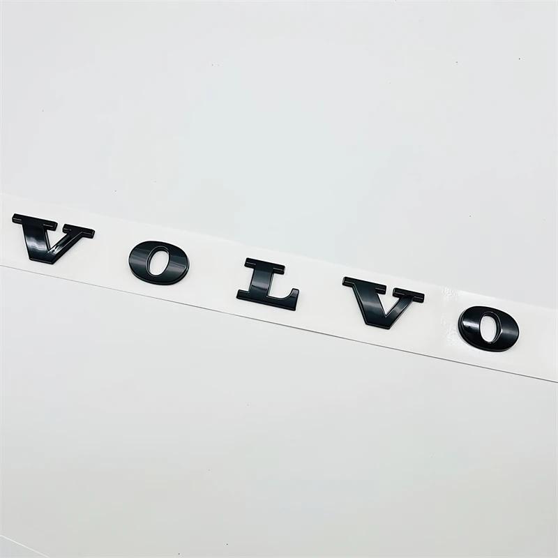 

3D ABS VOLVO Letter Car Trunk Emblem Sticker for XC40 XC60 XC90 S60 S90 V50 V70 V60 V40 S80 Auto Rear Badge Exterior Accessories чёрный