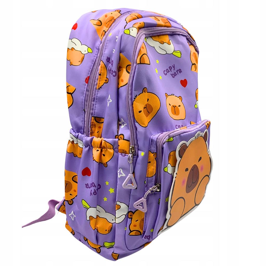 Kapybara Backpack For School School Urban Travel Roomy Kapybarka