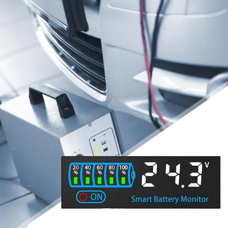 12V/24V/36V/48V Battery Charging Testers DC7-55V Acid/Lipo Lithium Battery Capacity Board Battery Level Indicator Tester Meter