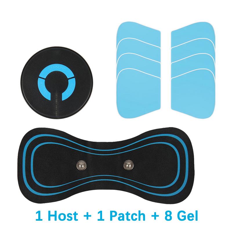 Ems Neck Massager Tens Electric Cervical Vertebra Massager Body Stretcher Patch Pulse Muscle Stimulator For Body Arm Leg Massage