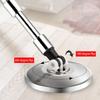 Wischmop Edelstahl Teleskopstiel Schnelltrocknungssystem Abnehmbarer Waschbarer Moppkopf Heimreinigungssysteme Set