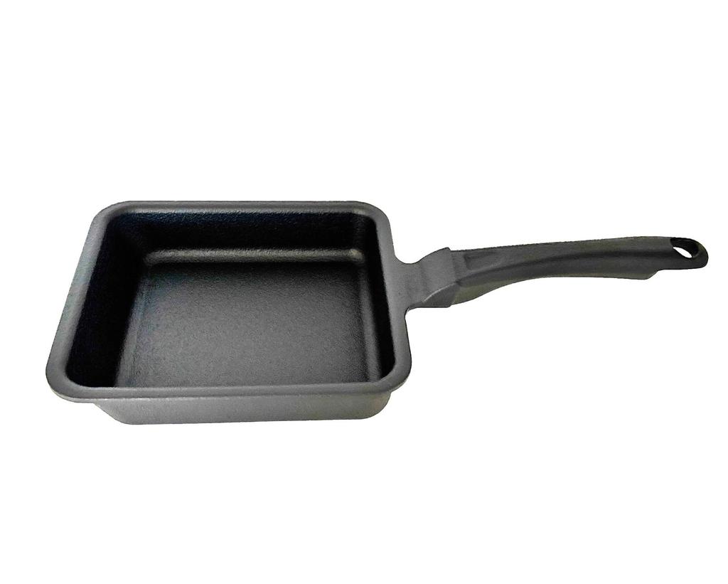Nanbu Ironware Oisei Hobundo Cast Iron Egg Pan, French Toast, Spanish Omelette, Frittata, Made In Japan
