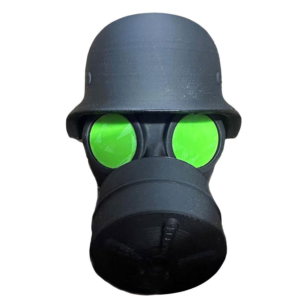 Lustige Gasmasken-Abdeckkappe für Anhängerkupplung Anhängerkupplungsabdeckung Anhängerkupplungsschutz Kappe zum Schutz des Empfängerrohrs vor Rost