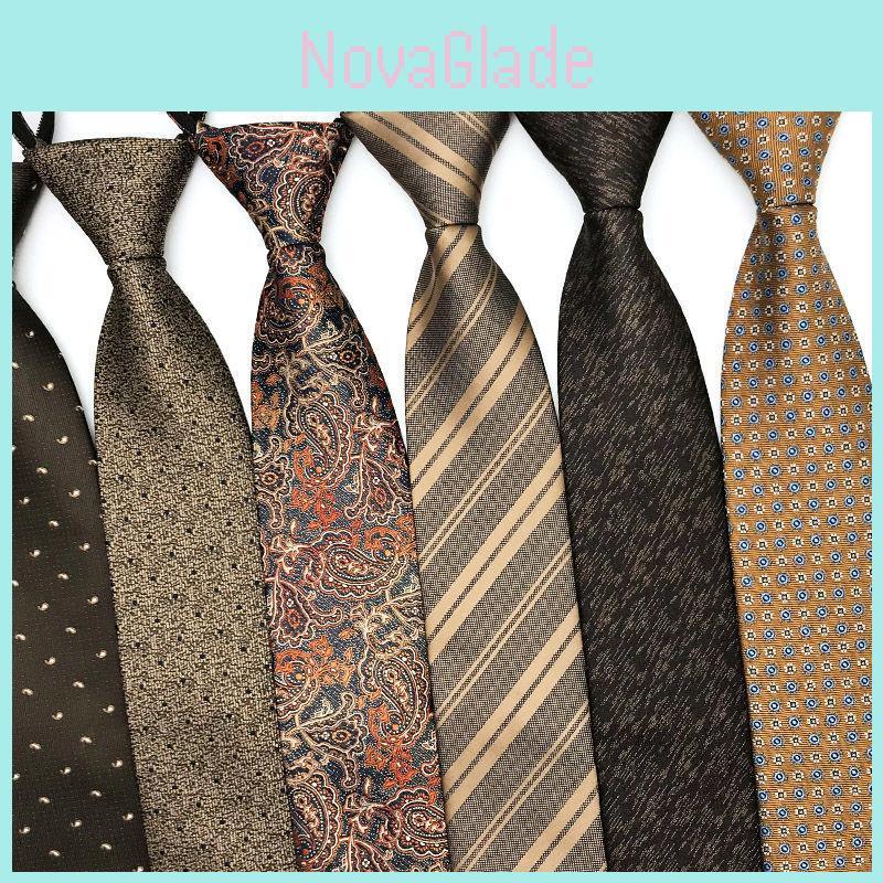 Childrens Tie With Zipper Closure For Formal Events And School Uniforms