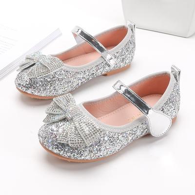 Chaussures Mary Jane pour Petites Filles Filles 2 à 8 Ans Chaussures Enfants Chic et Élégantes Plates Peu Profondes Chaussures Enfant Fille Nœud de Princesse 2024