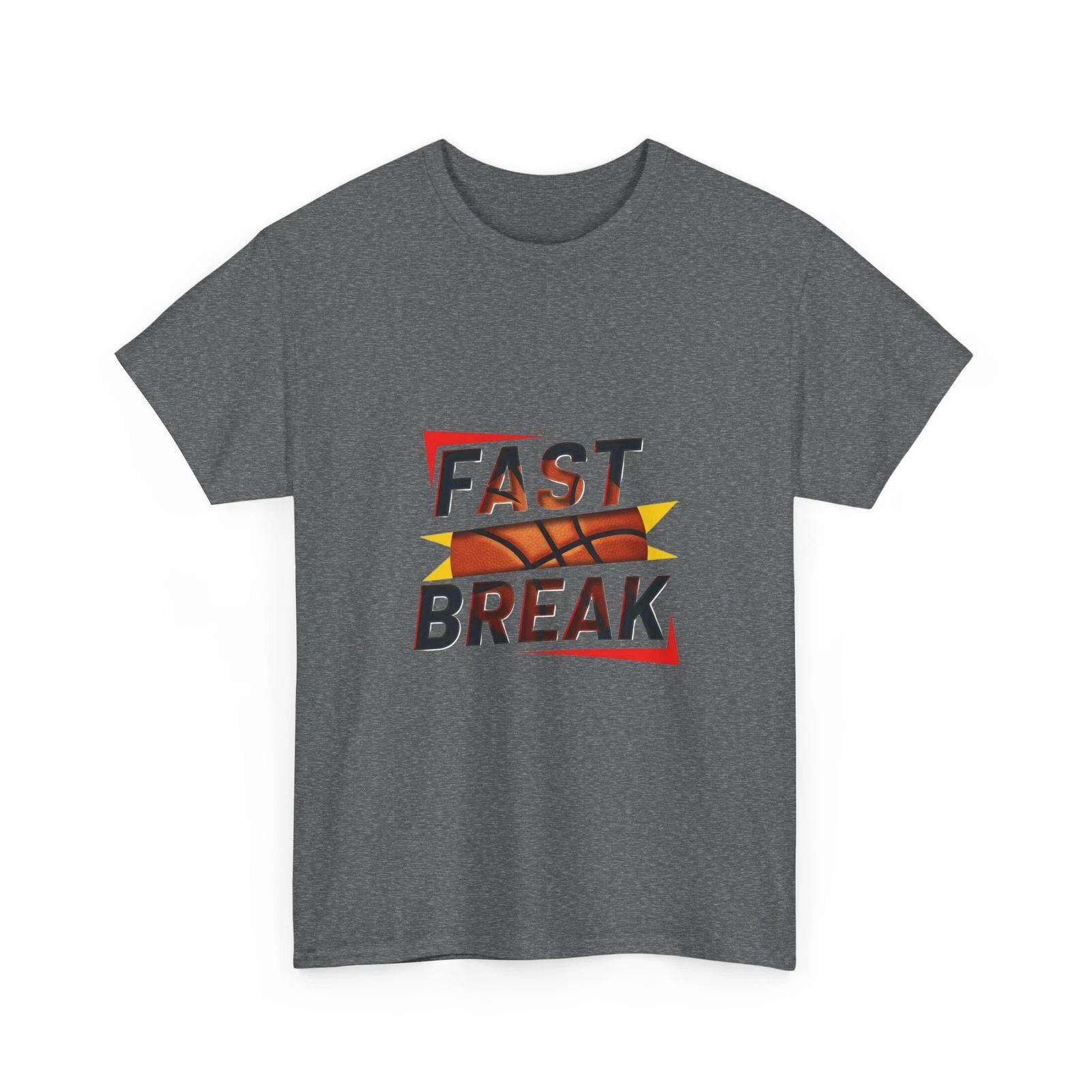 

Fast Break Basketball T-Shirt Sports Graphic Shirt 3XL