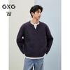 GXG Men's Wool Blend Faux Two-Piece Knit Sweater
