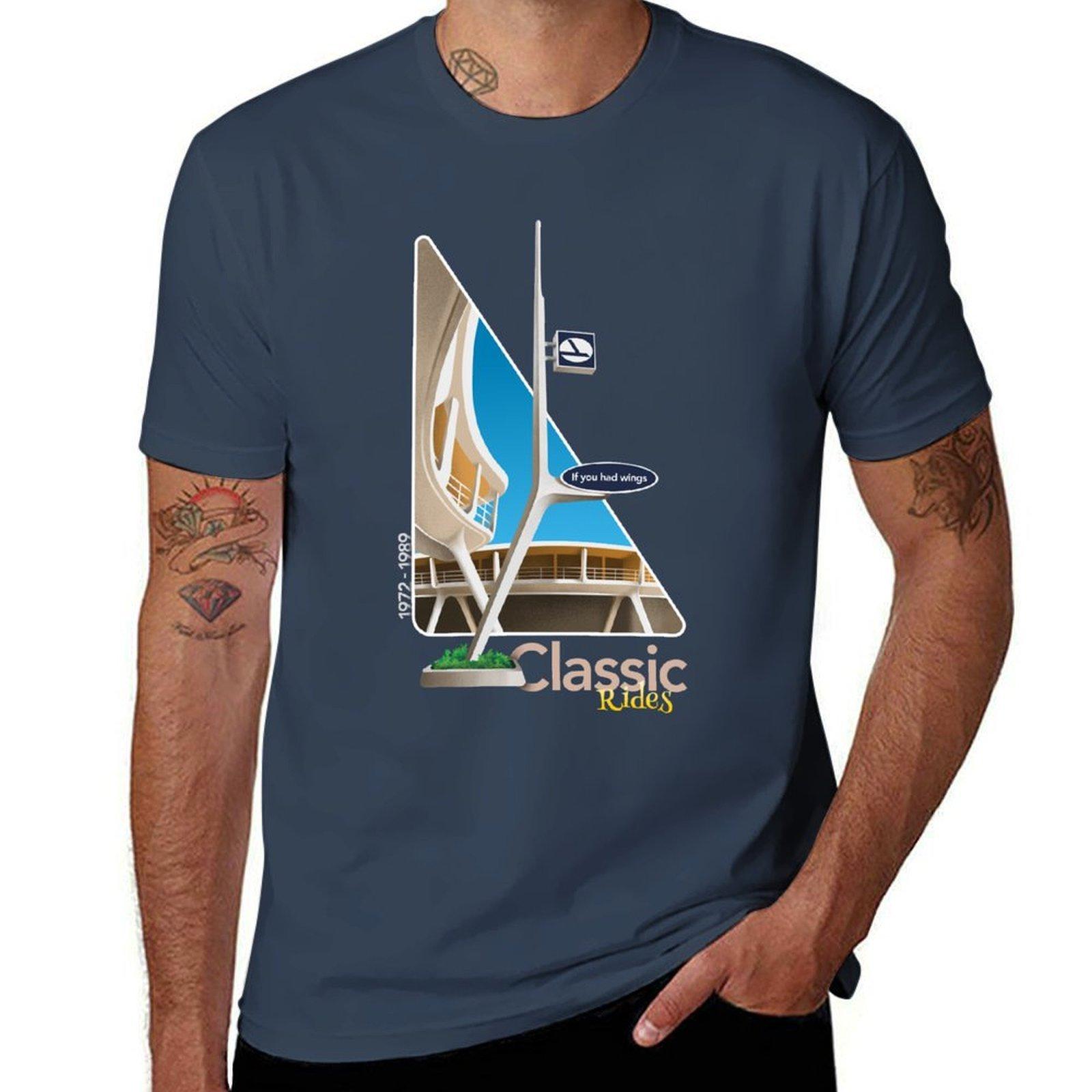 If You Had Wings TShirt Athletic Fit Sports Short Sleeve Top S