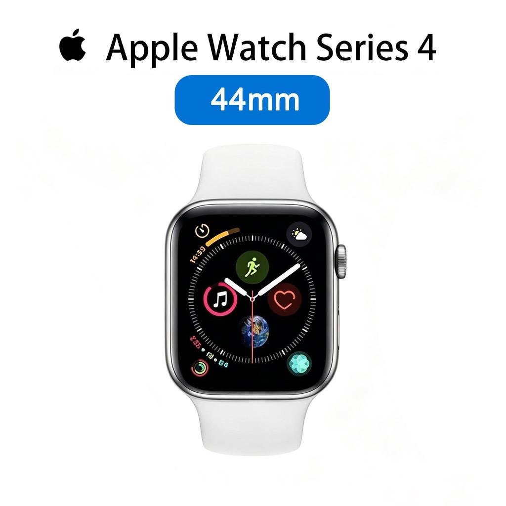 Έξυπνο ρολόι Apple Watch Series 4, Ασημί, 40 mm, Κάσα Αλουμινίου