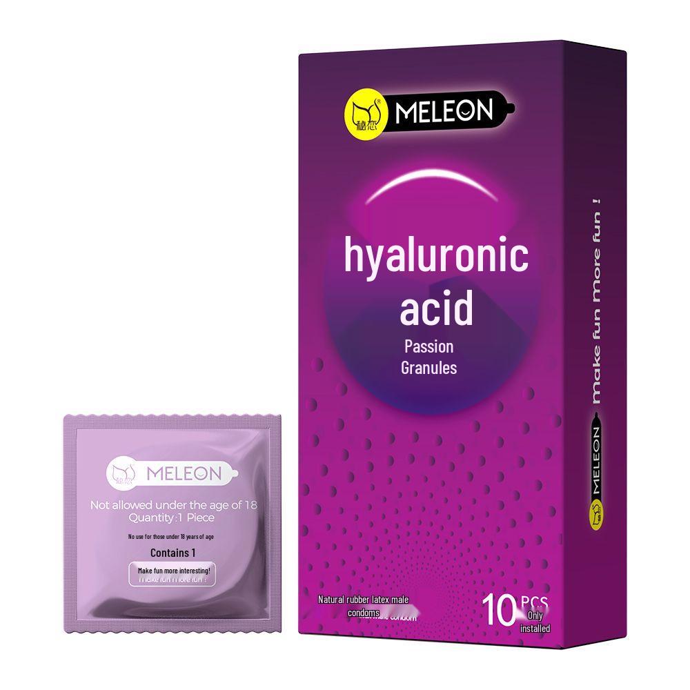 Secret Love King Delay Condoms: Long-Lasting, Ribbed, Cat Tongue Texture, Large Particles, Adult Products.