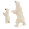 Standing Polar Bear Animal Miniature Pvc Figurines Set With Static Models For Home Decor And Collectors
