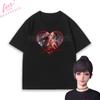 I Love My Boyfriend Sylus and Rafaye Printed Tshirt Otome Game Love and Deepspace T Shirts Women Unisex Girlfriend Cotton Tops Tee