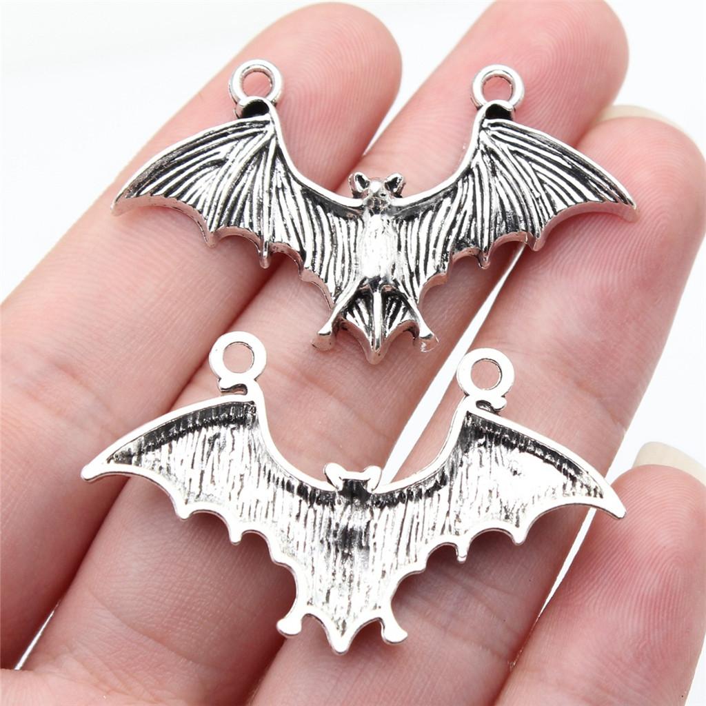 Charms Spider Halloween Bat Pendants Kids' Jewelry Materials QC119