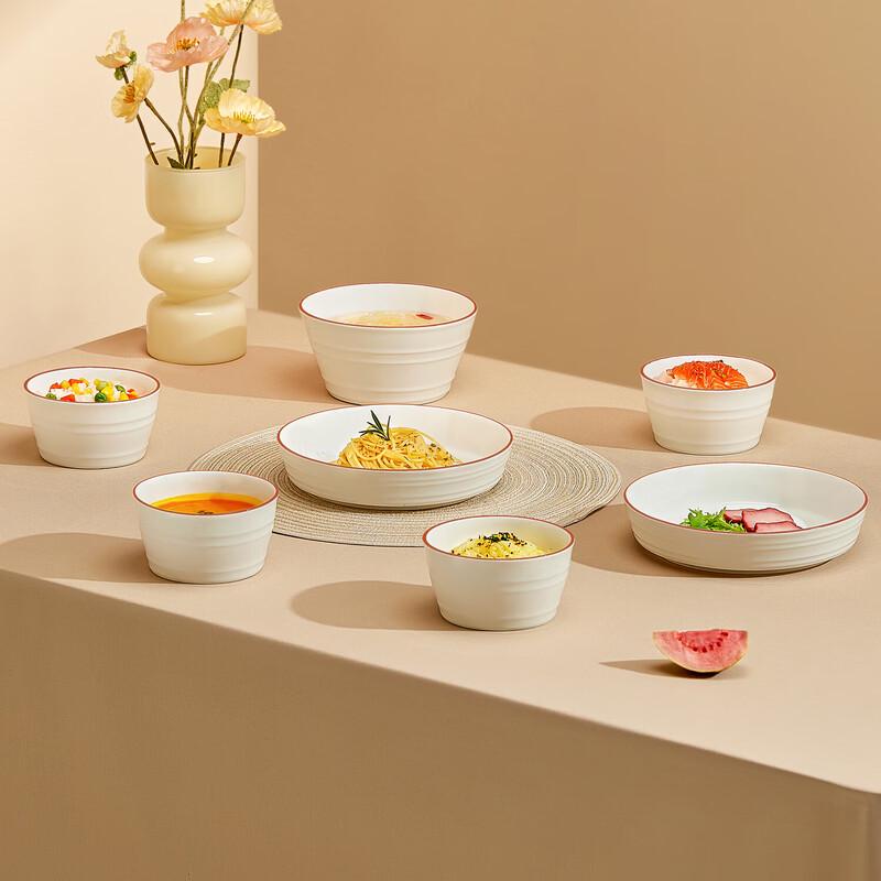 Laika Japanese Style 10-Piece Ceramic Dinnerware Set