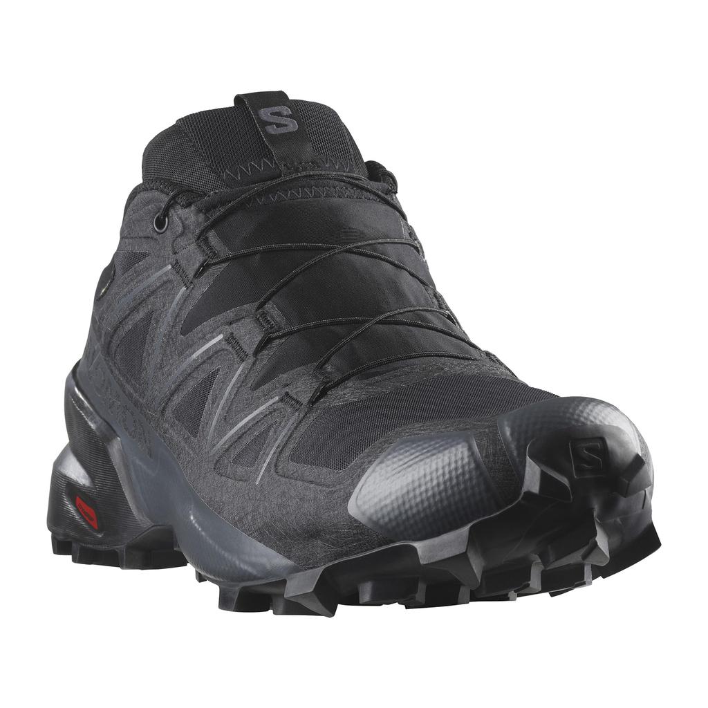 Salomon SPEEDCROSS Trail Running Size Men's GORE-TEX Boots, Black/Black/Phantom, 26.5cm